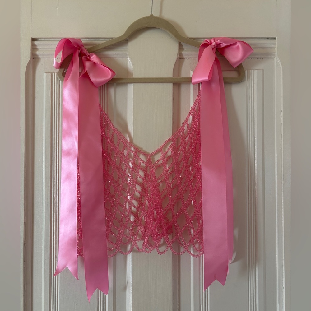 UO beaded bow top